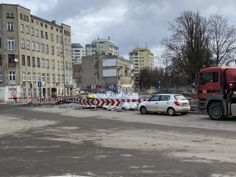 Remont ul. Wojska Polskiego w Łodzi