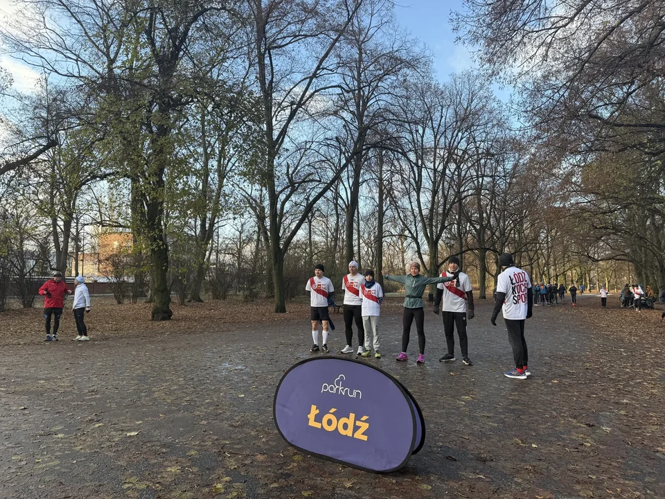 Parkrun w Parku Poniatowskiego — 23.11.2024 r.