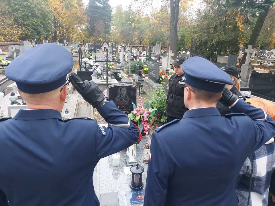 policjanci oddali hołd policjantom