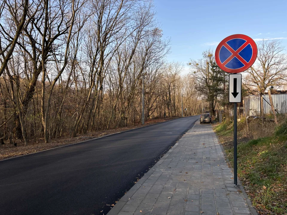 Koniec remontu ulicy Liściastej w Łodzi