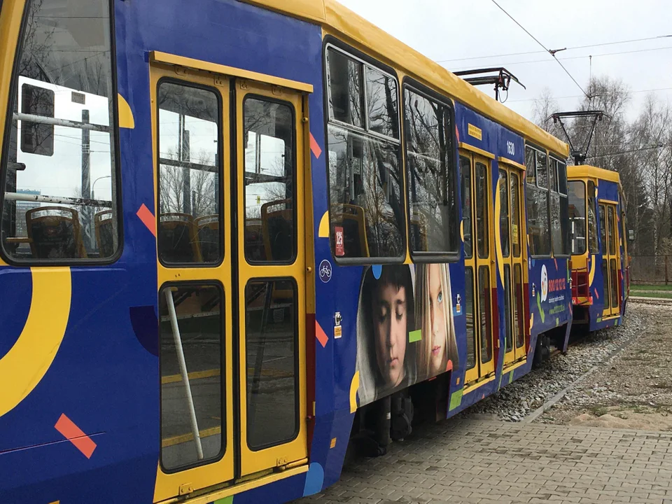 Ten numer, ratuje dzieciom życie. Na ulice Łodzi wyjedzie wyjątkowy tramwaj