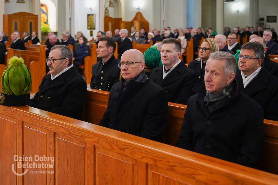 Msza barbórkowa w Bełchatowie