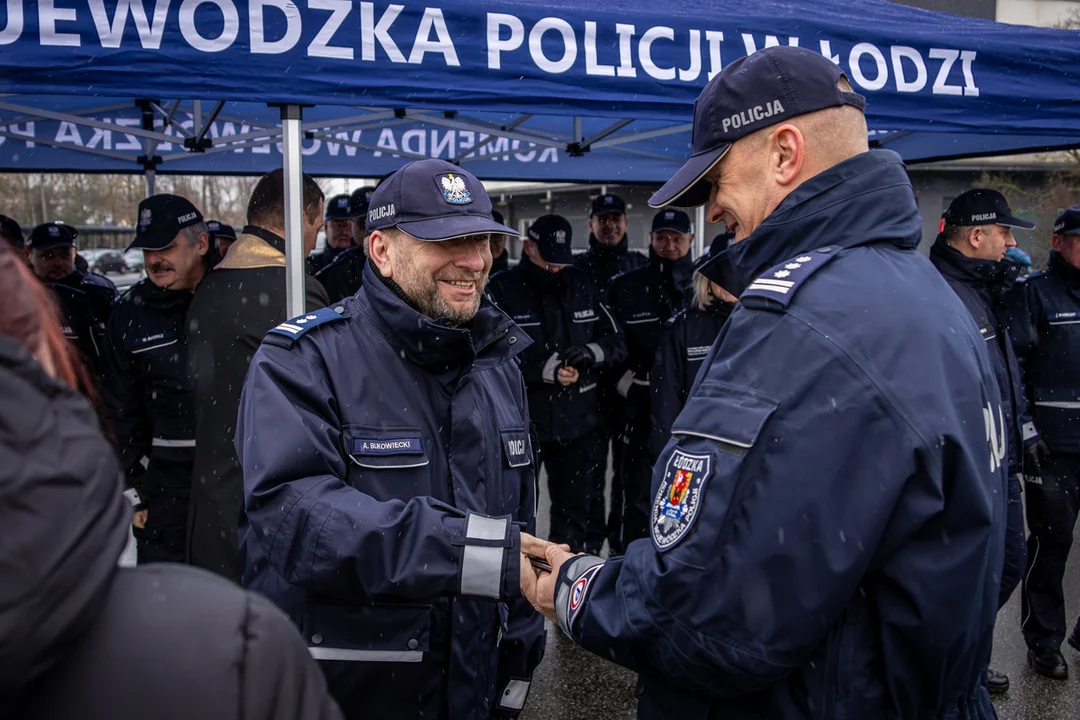 Łódzka policja w 2025 roku wzbogaciła się o 47 nowych radiowozów