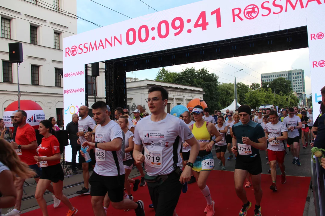 21. Bieg Ulicą Piotrkowską Rossmann Run w Łodzi