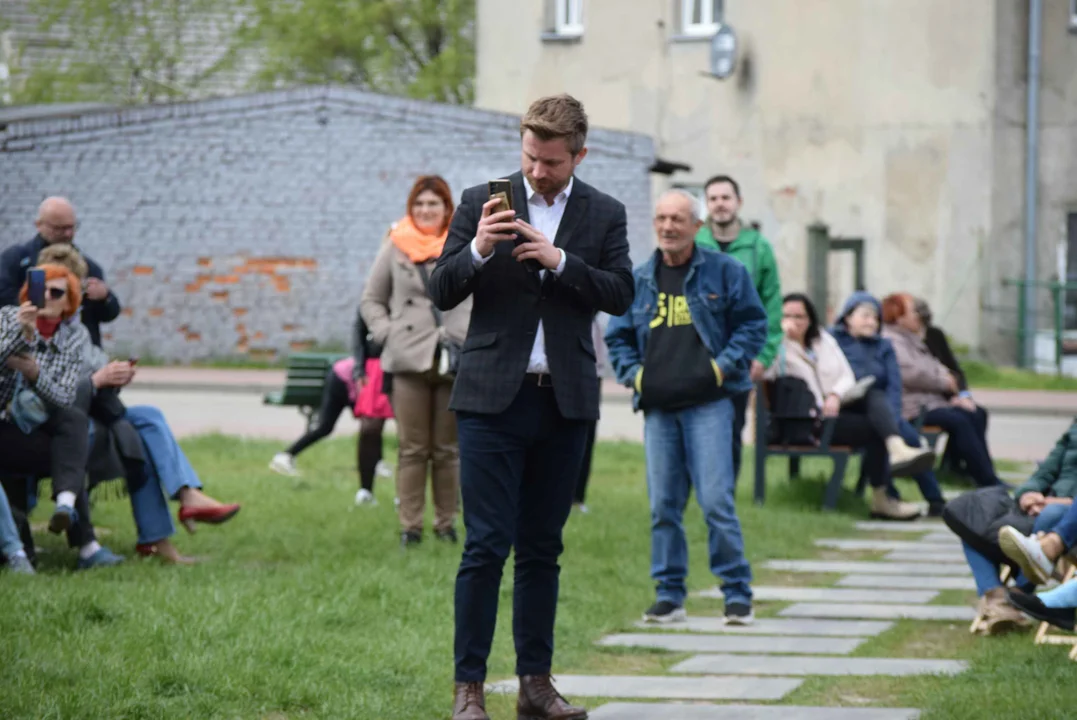 Wybitny francuski kucharz na pokazie kulinarnym w Zgierzu. Działo się przed Starym Młynem