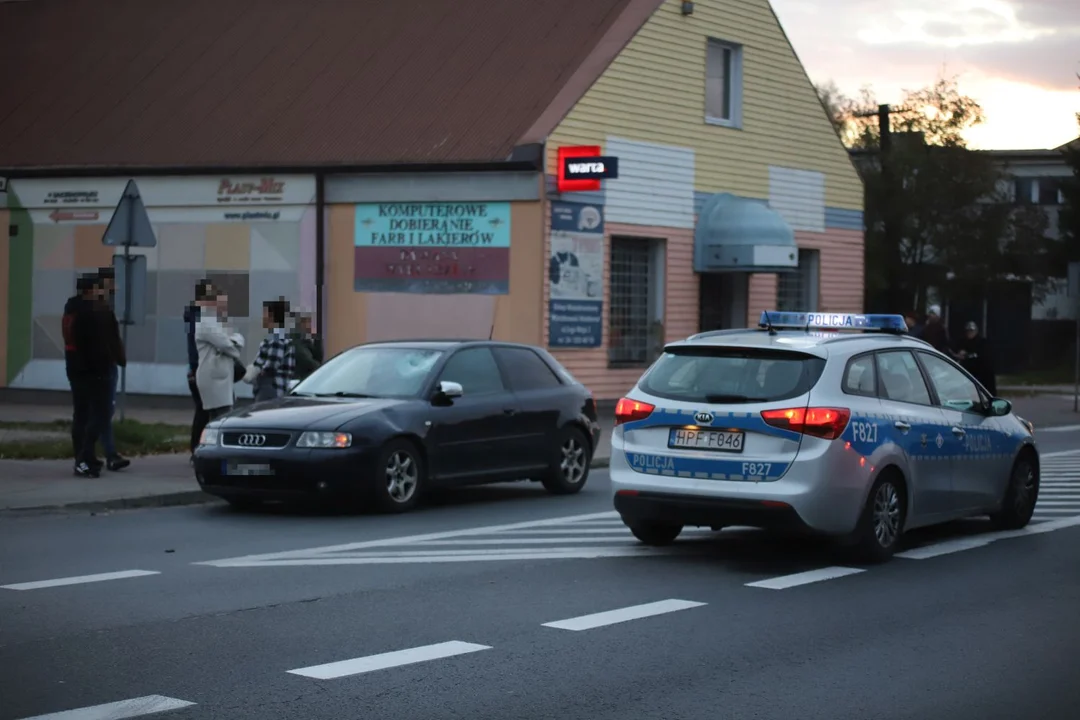 Potrącenie rowerzysty w Krośniewicach. Lądował śmigłowiec LPR