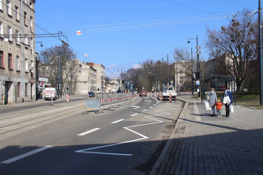 Tramwaje MPK Łódź wracają na Wojska Polskiego