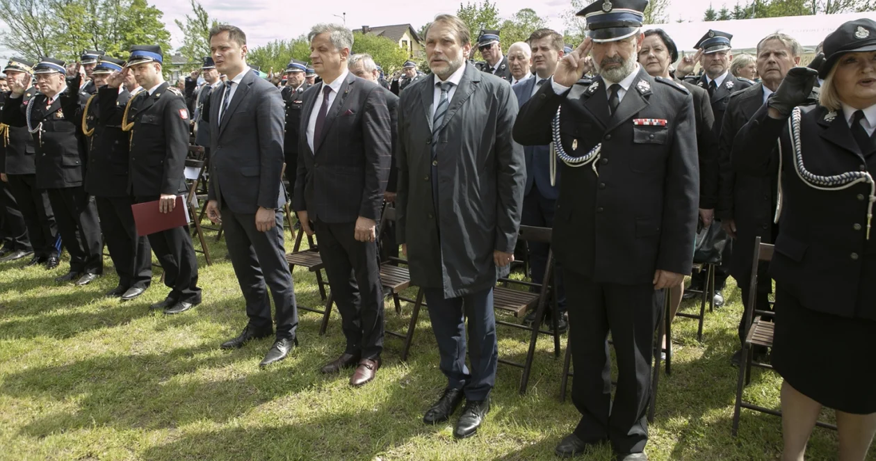 Powiatowy Dzień Strażaka w Łękach Szlacheckich