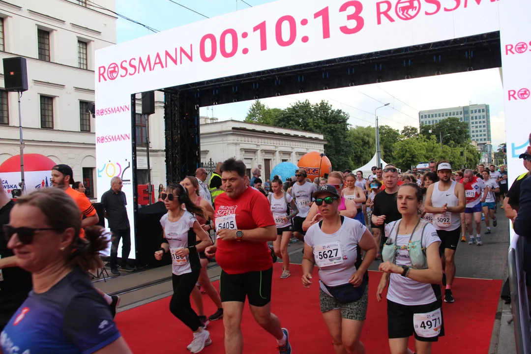 21. Bieg Ulicą Piotrkowską Rossmann Run w Łodzi