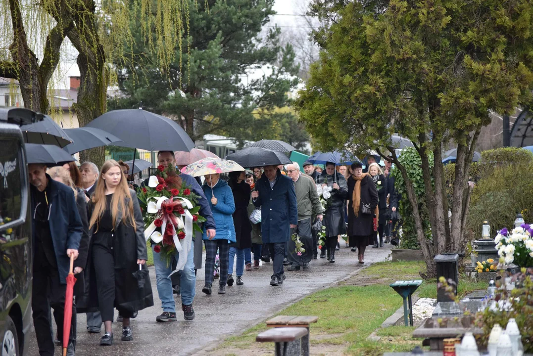 Pogrzeb Zenona Szumińskiego na cmentarzu w Zgierzu