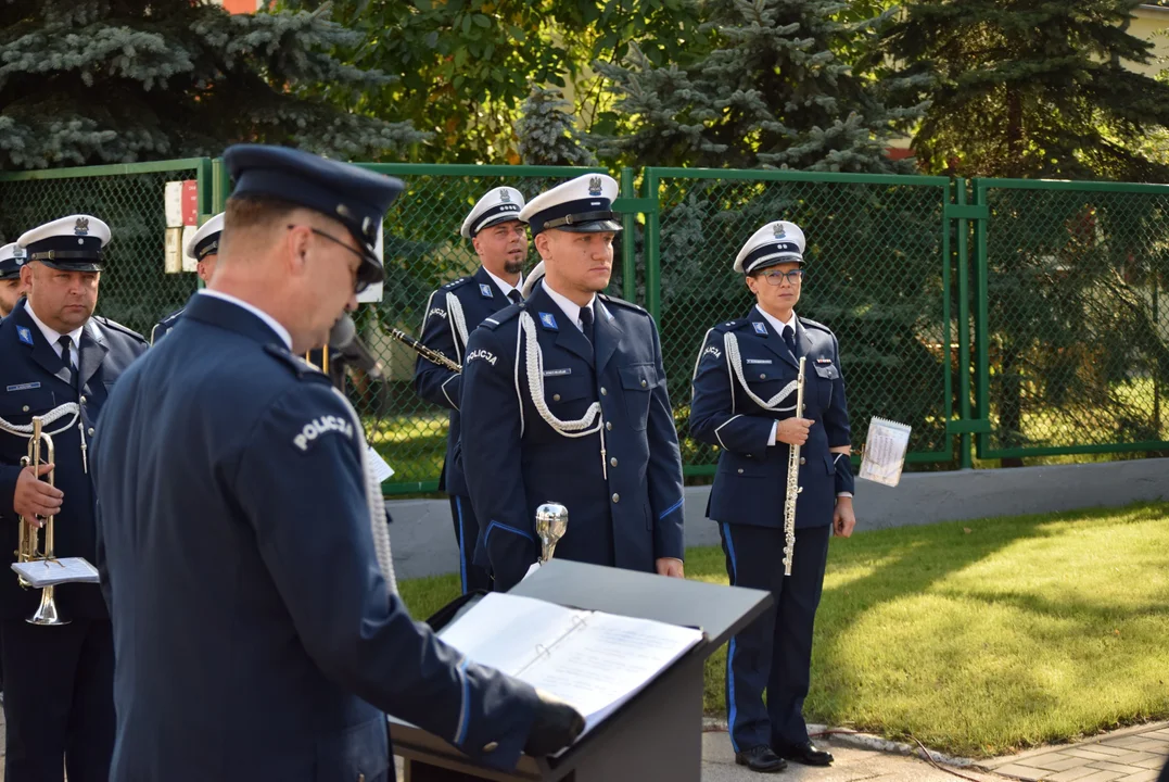 Uroczystości przy KPP w Zgierzu