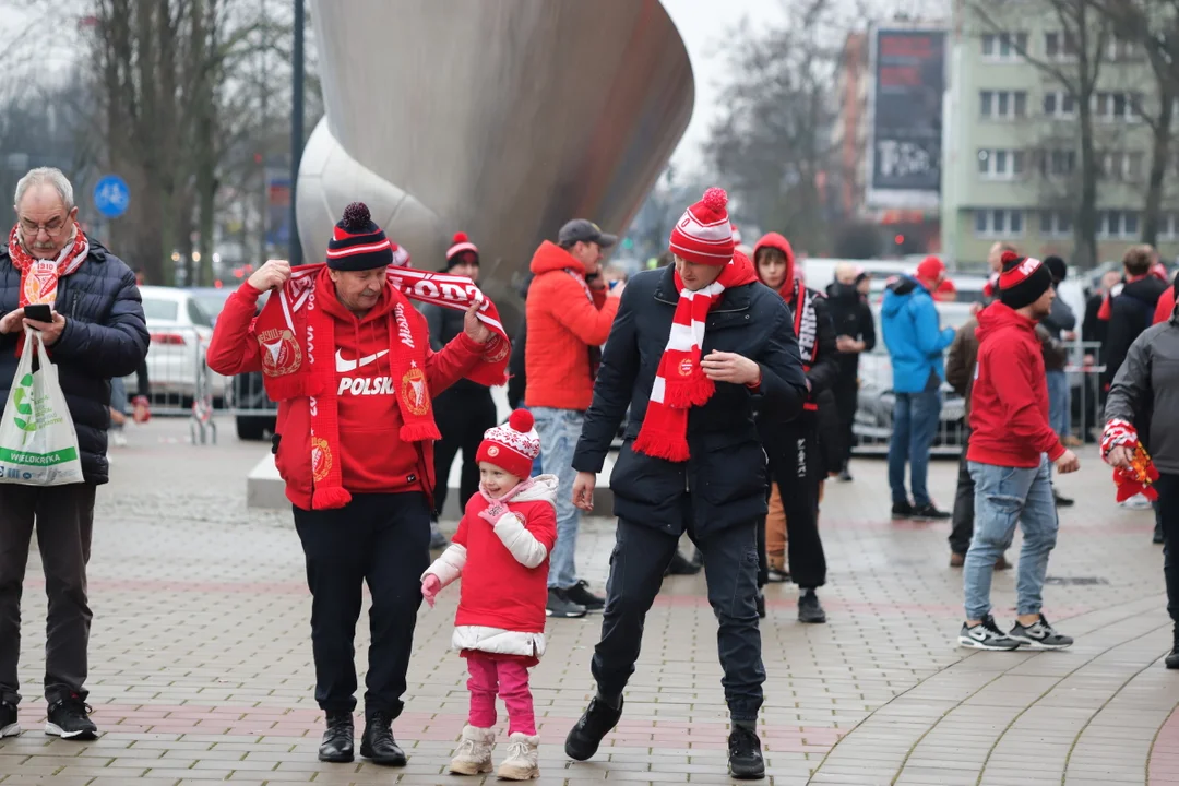 Mecz Widzewa Łódź z Jagiellonią Białystok 11.02.2024 r.