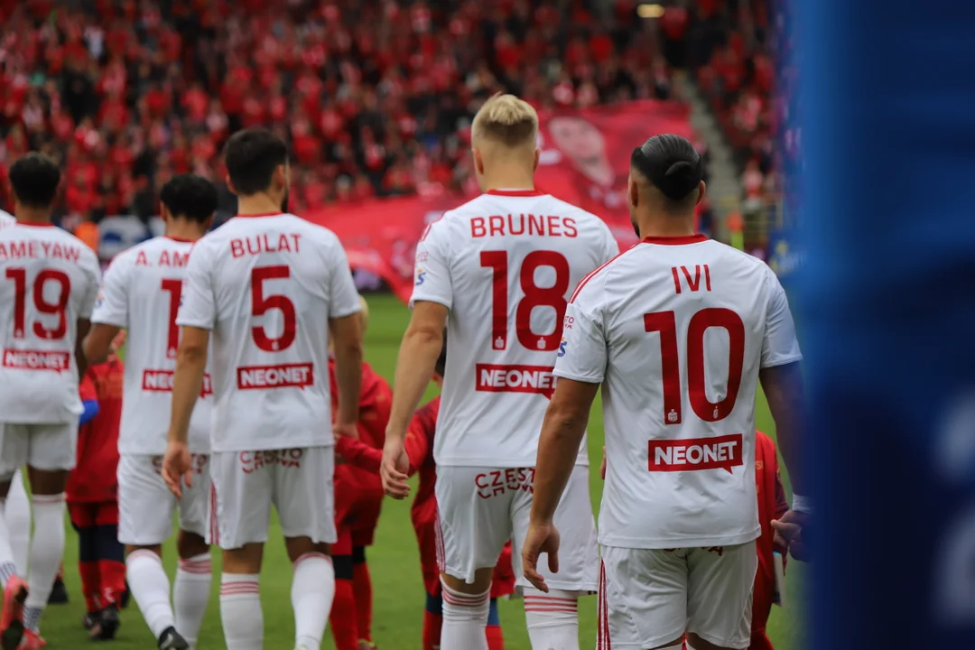 Mecz Widzew - Raków Częstochowa
