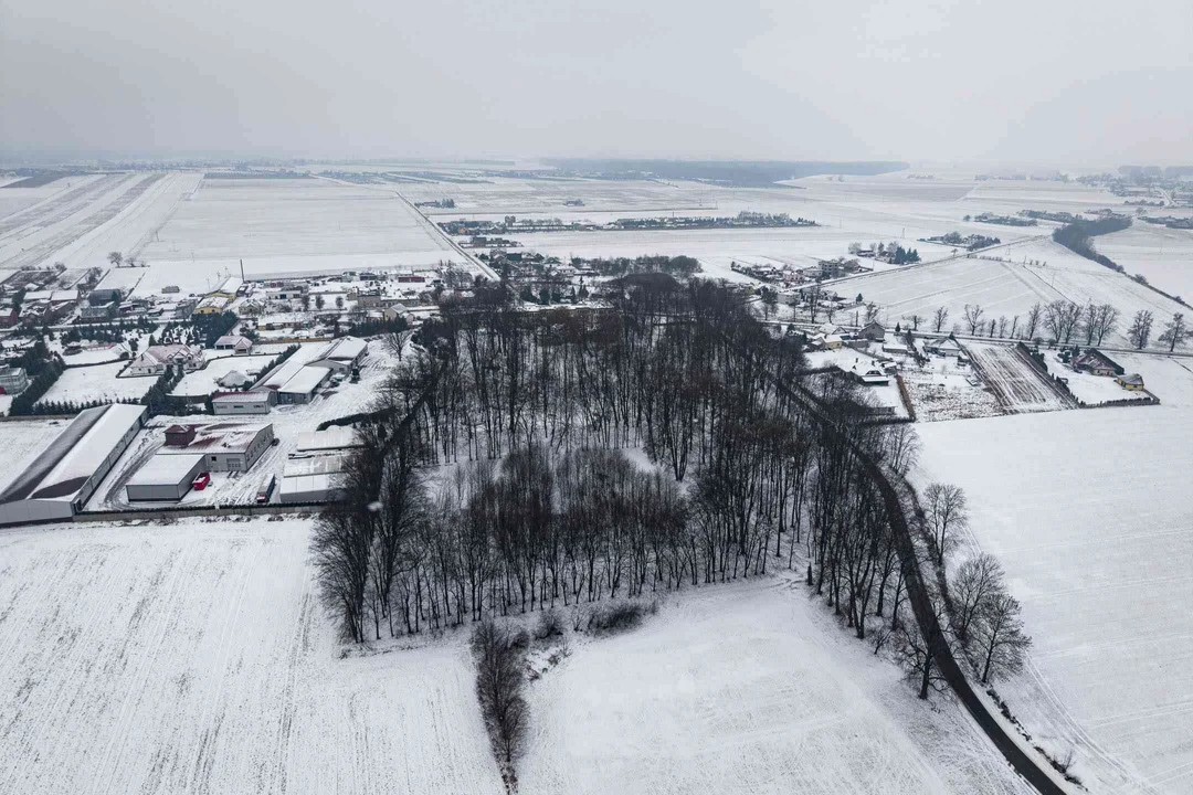 Zabytkowy dwór w Kobielach