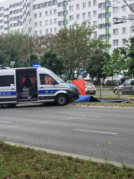 Śmiertelny wypadek na Bałutach