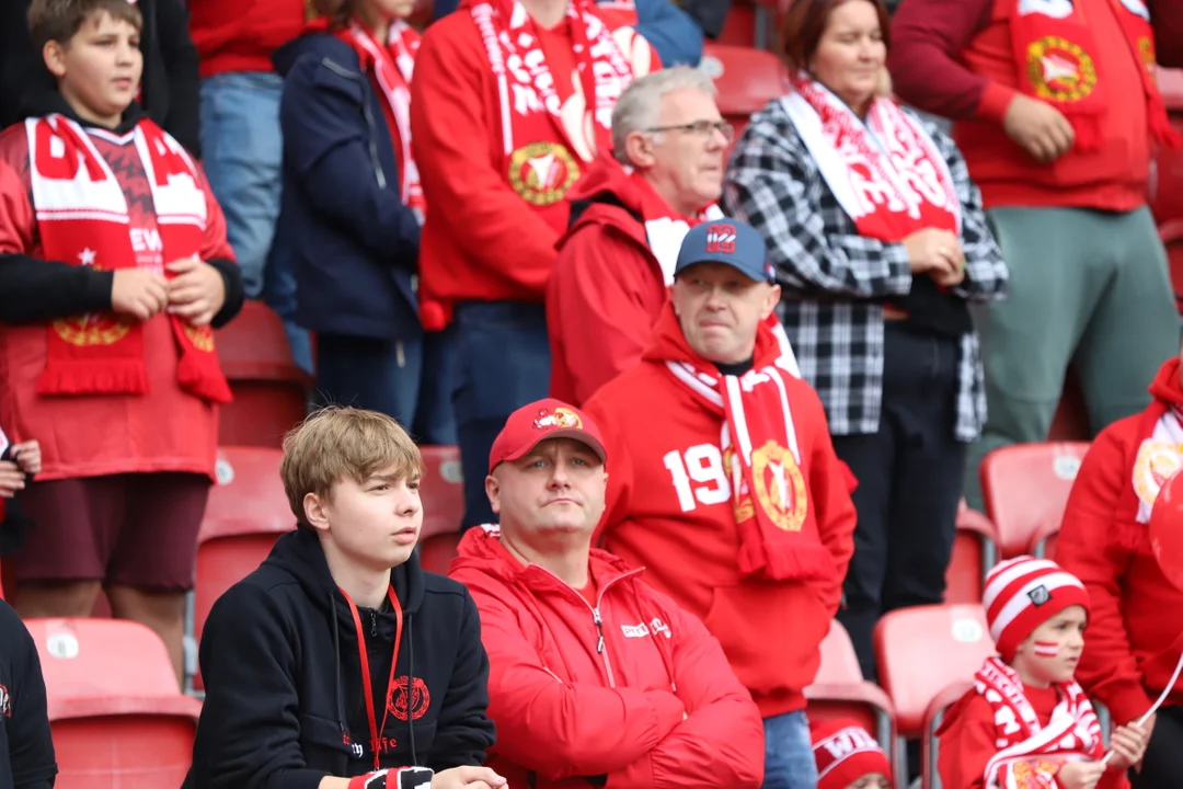 Mecz Widzew - Raków Częstochowa