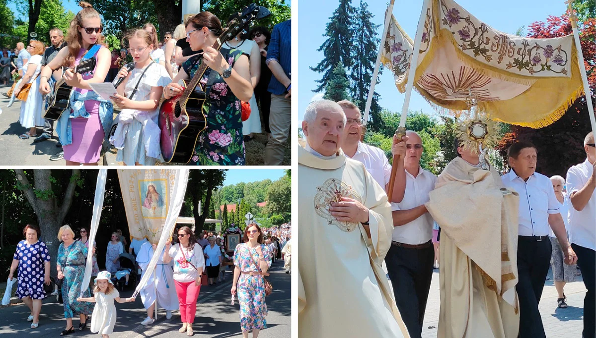 Boże Ciało w Piotrkowie Trybunalskim. Tłumy wiernych wzięły udział w procesjach [FOTO] - Zdjęcie główne