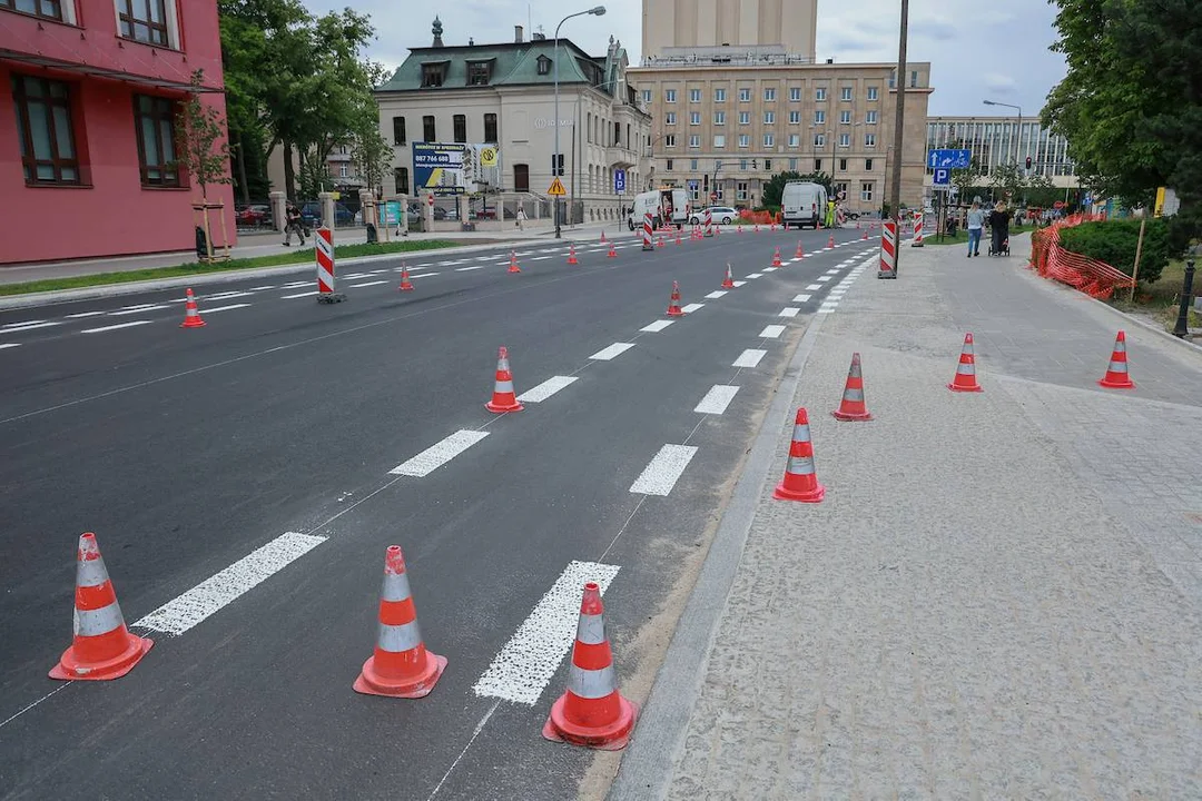 Remont ulicy Sterlinga w Łodzi