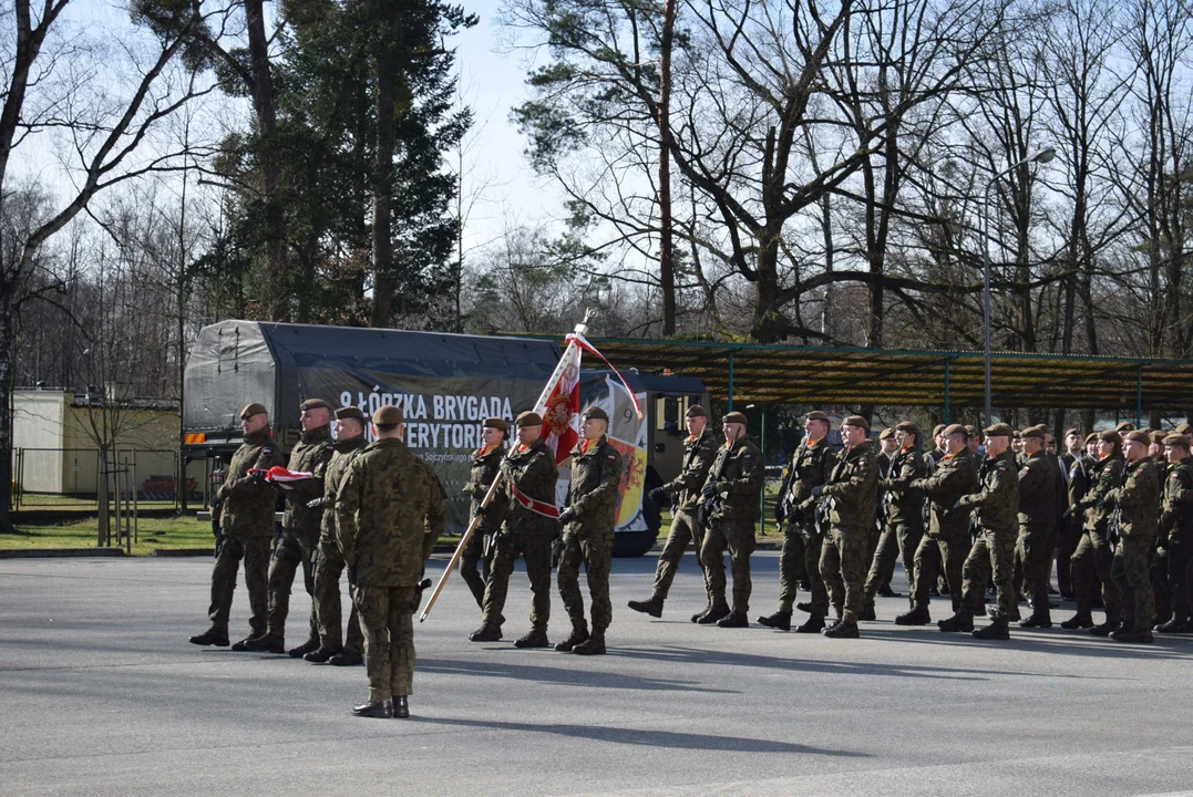 Łódzcy terytorialsi z nowym dowódcą