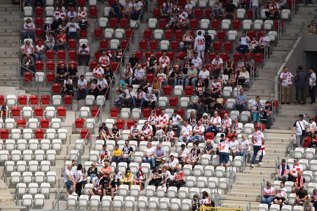 Piłkarskie starcie ŁKS Łódź z Resovią - Stadion Króla 21.05.2023