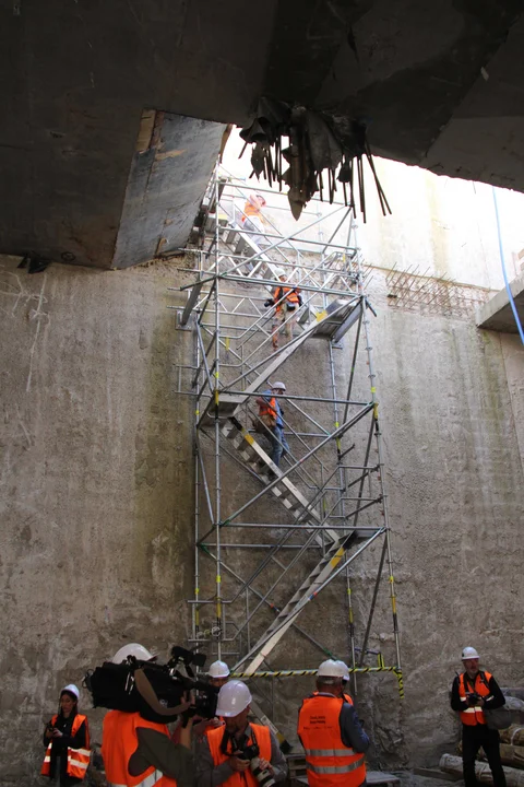 Trwa budowa tunelu kolejowego pod Łodzią - odcinek do przystanku Łódź Koziny