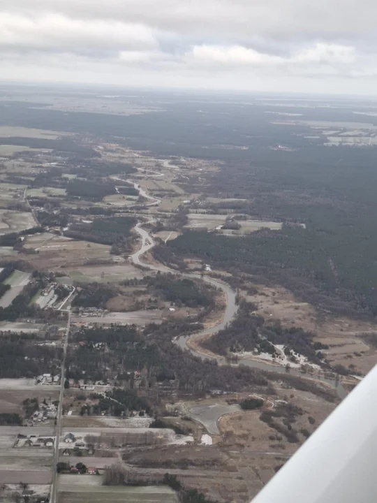 świąteczny lot nad Piotrkowem