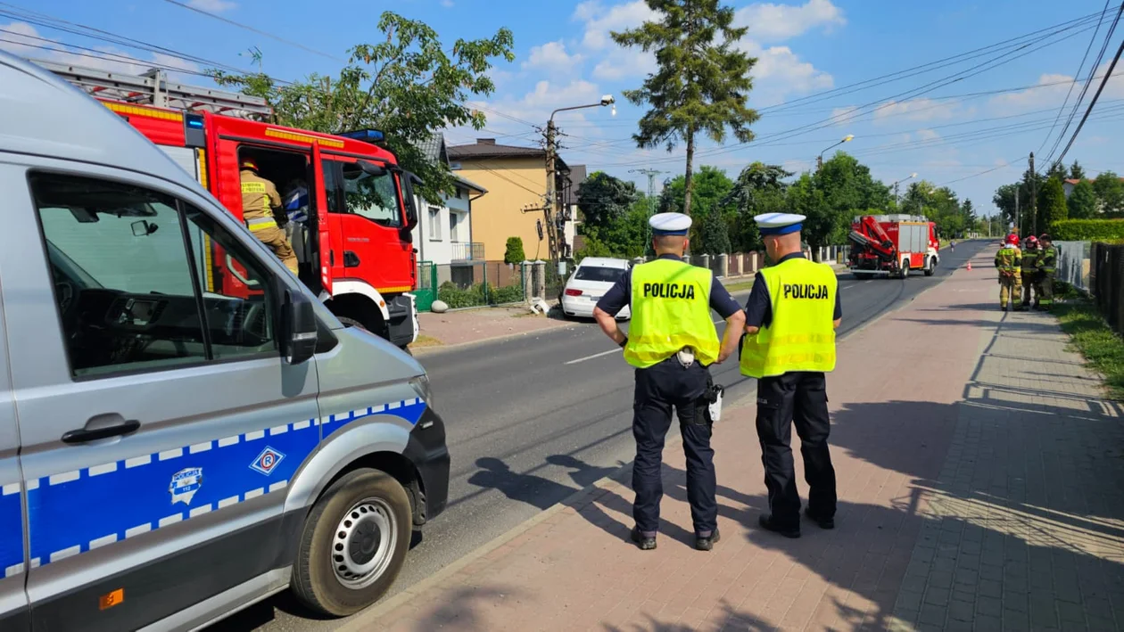 wypadek Piotrków