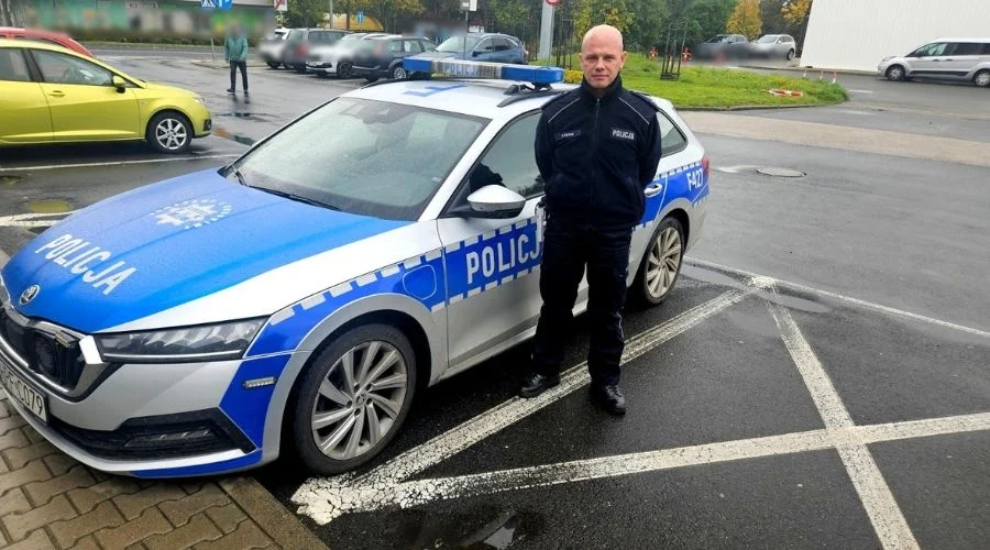 Policjant z Piotrkowa zatrzymał złodzieja
