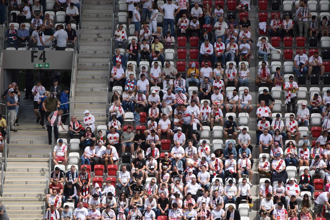 Piłkarskie starcie ŁKS Łódź z Resovią - Stadion Króla 21.05.2023