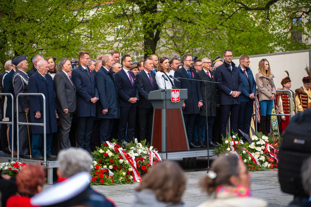 Obchody 232. rocznicy uchwalenia Konstytucji 3 Maja w Łodzi