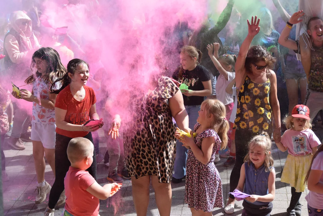 Festiwal baniek mydlanych i kolorów w Parku Miejskim w Zgierzu