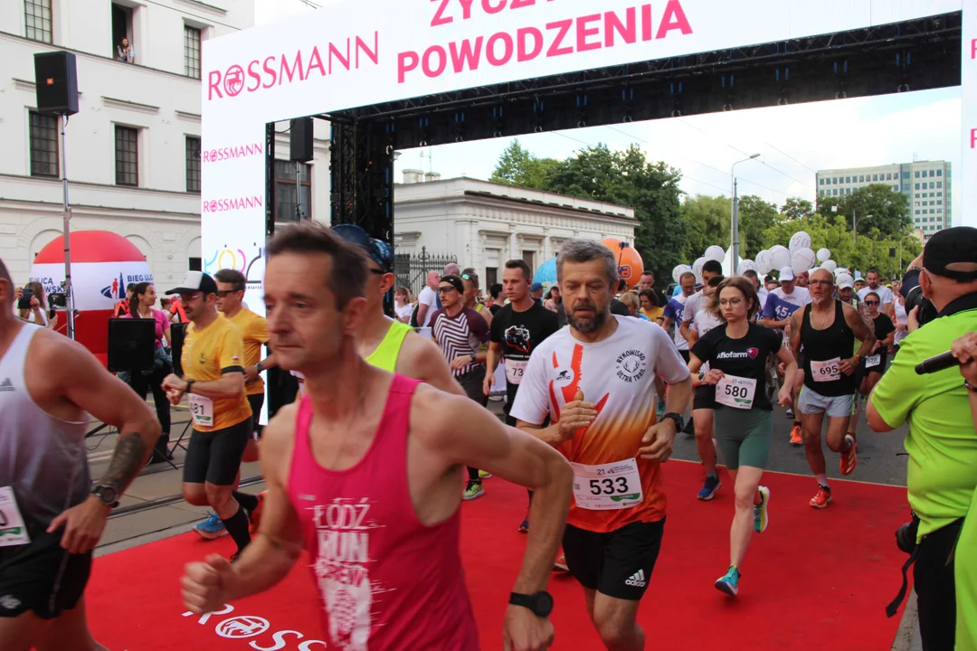 21. Bieg Ulicą Piotrkowską Rossmann Run w Łodzi