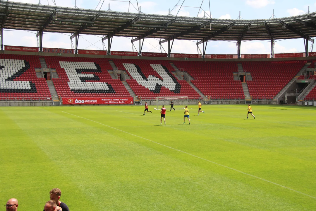 Widzewski Piknik Piłkarski na 600. Urodziny Łodzi.