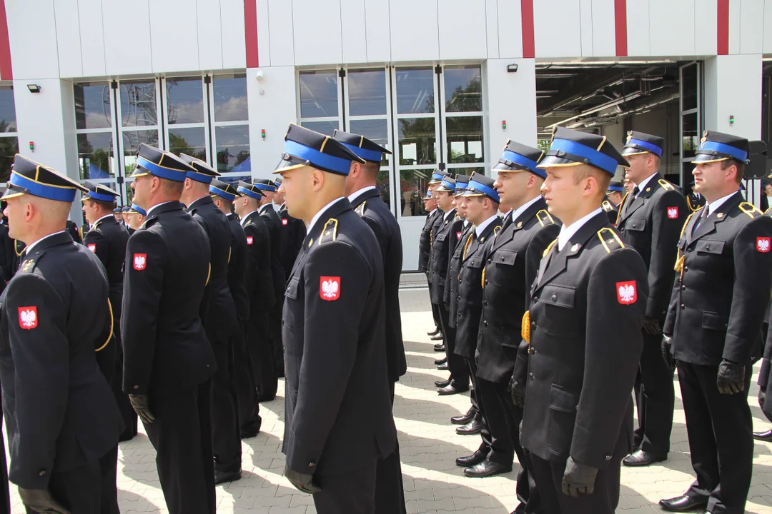 Nowa strażnica przy ul. Przybyszewskiego w Łodzi