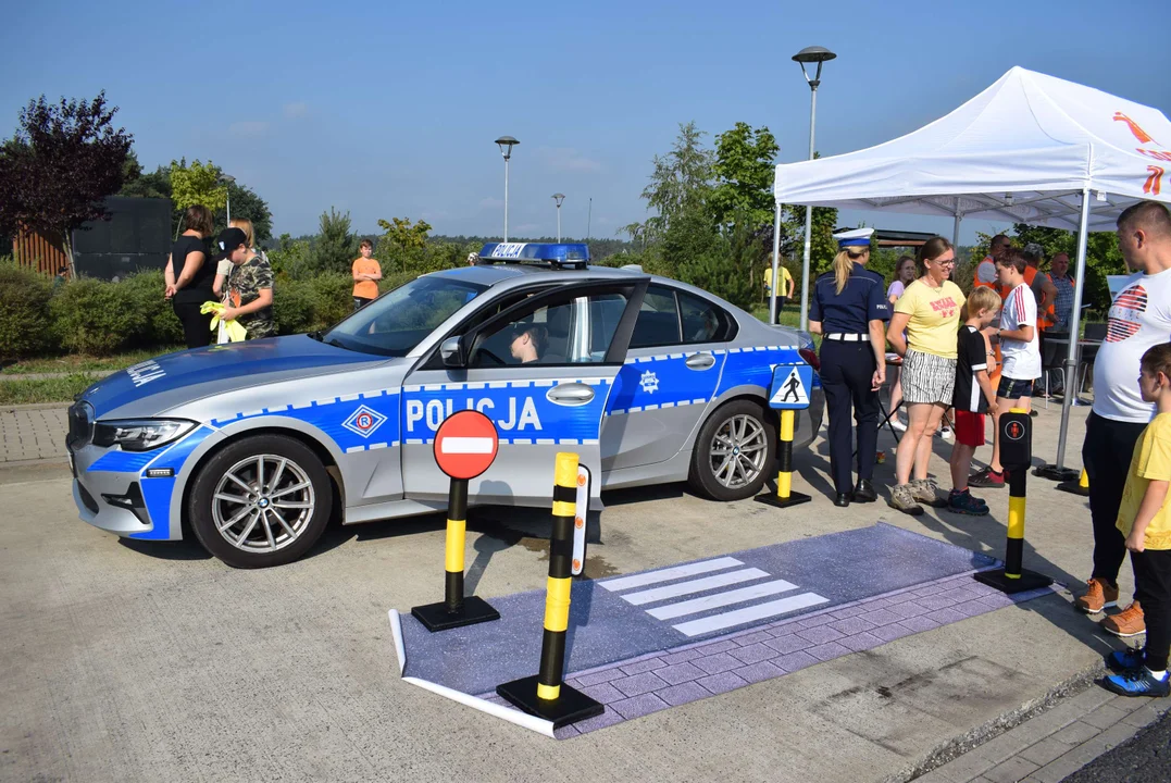 Kontrola pojazdów i atrakcje dla dzieci przy autostradzie A1