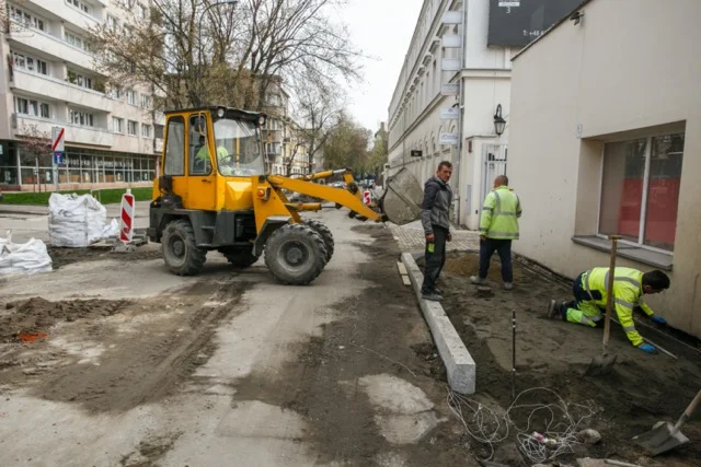 Trwają prace na Widzewie. Rozkopy na Przbyszewskiego