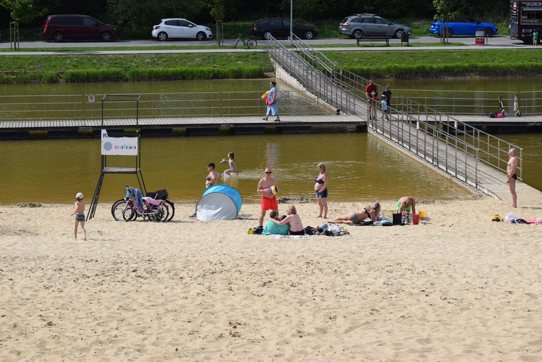 Tłumy na Malince podczas majówki