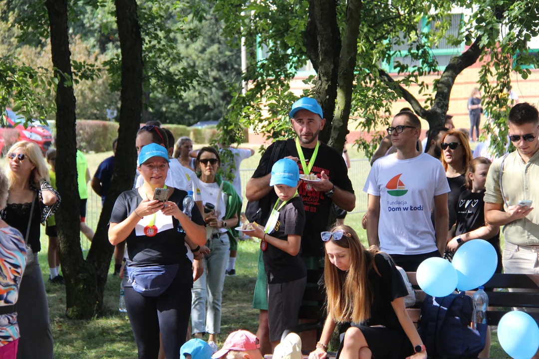 Bieg "Szczęśliwa 13" w parku Baden-Powella w Łodzi