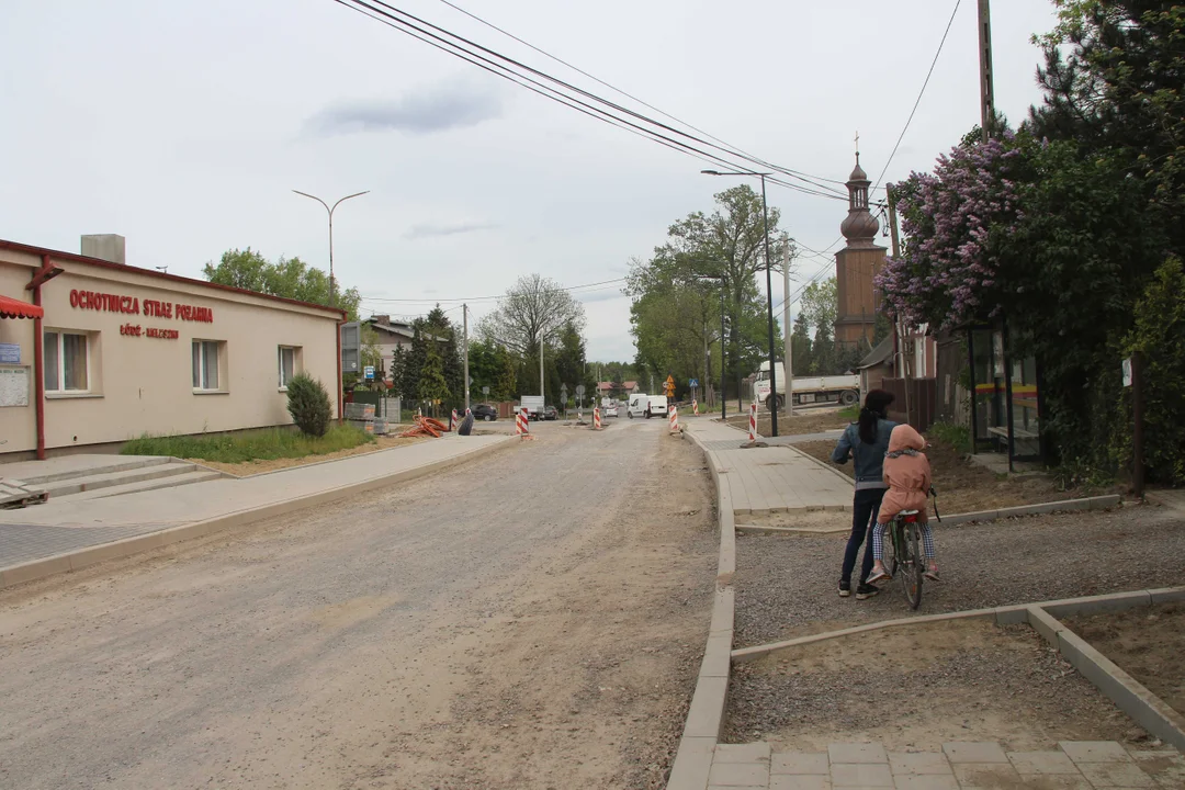 Trwa remont ulicy Pomorskiej i Mileszki w Łodzi