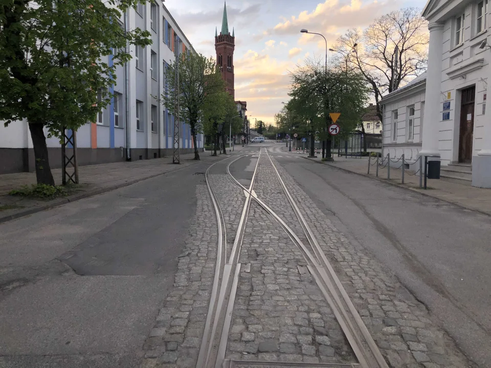 Śladem starej linii tramwajowej do Ozorkowa