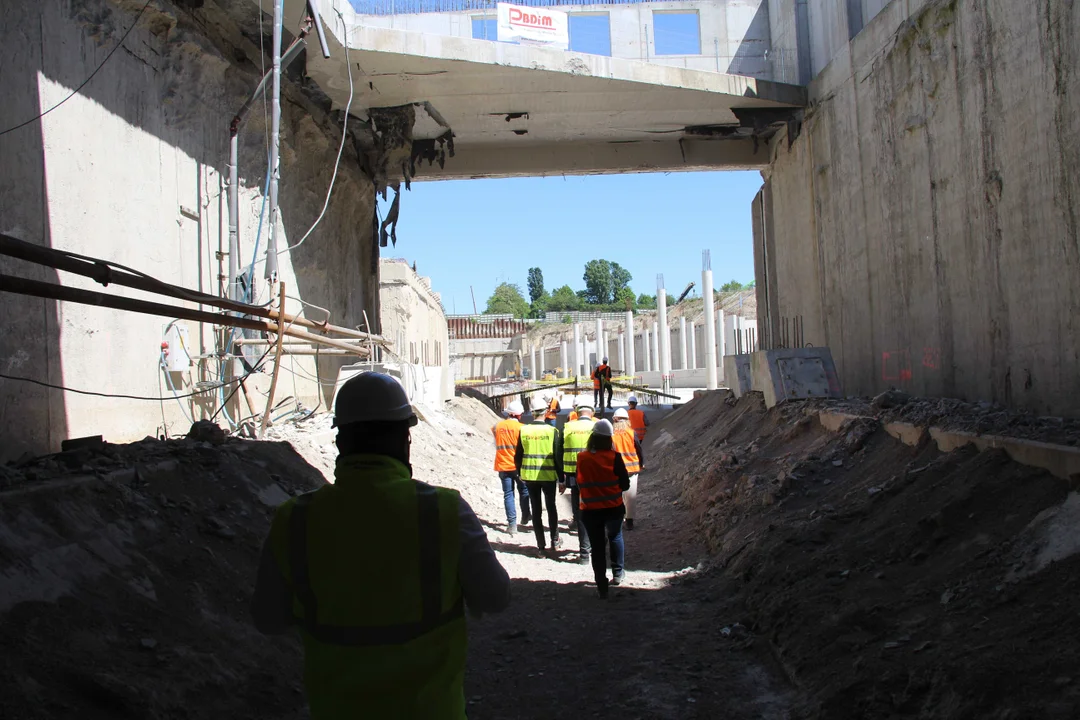 Trwa budowa tunelu kolejowego pod Łodzią - odcinek do przystanku Łódź Koziny