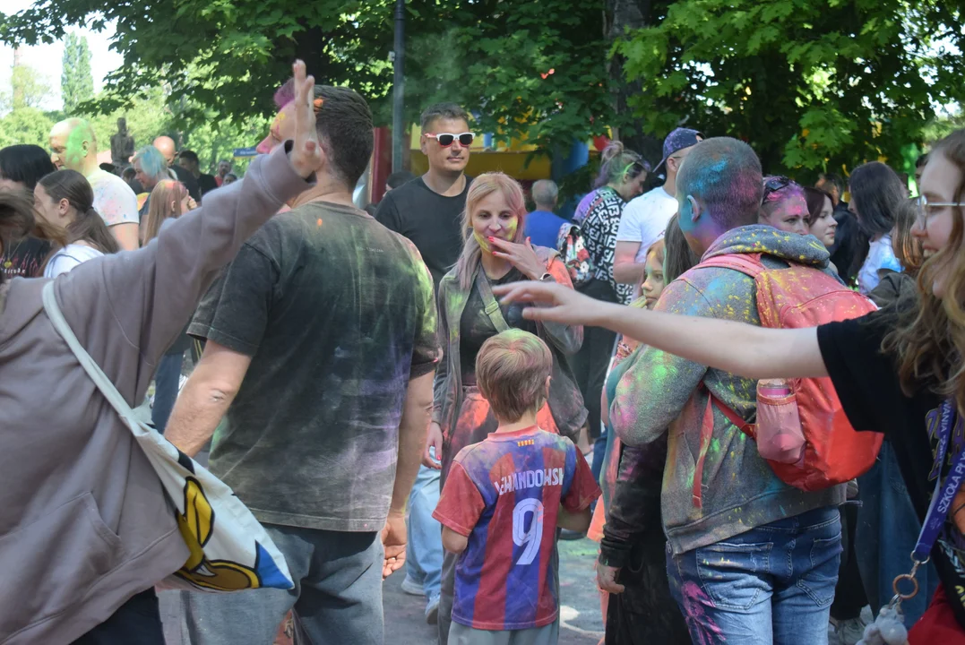 Festiwal baniek mydlanych i kolorów w Parku Miejskim w Zgierzu