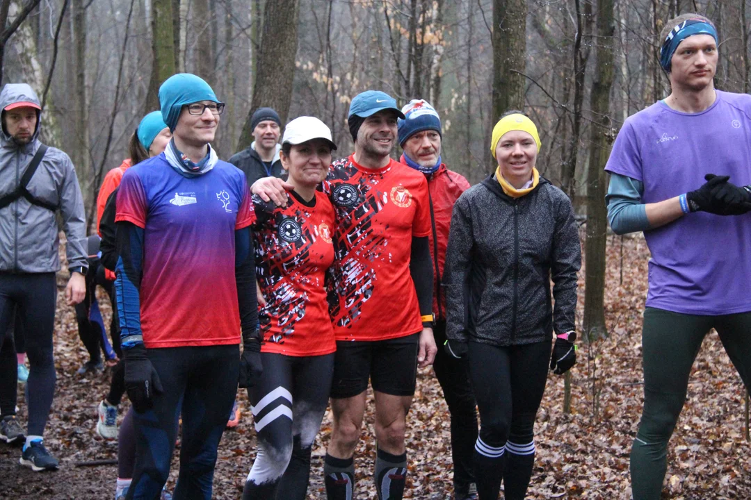 Walentynkowy parkrun w Lesie Łagiewnickim