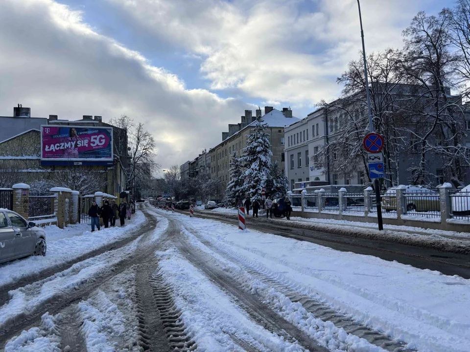 Kolejny etap remontu ulicy Sterlinga w Łodzi rozpoczęty