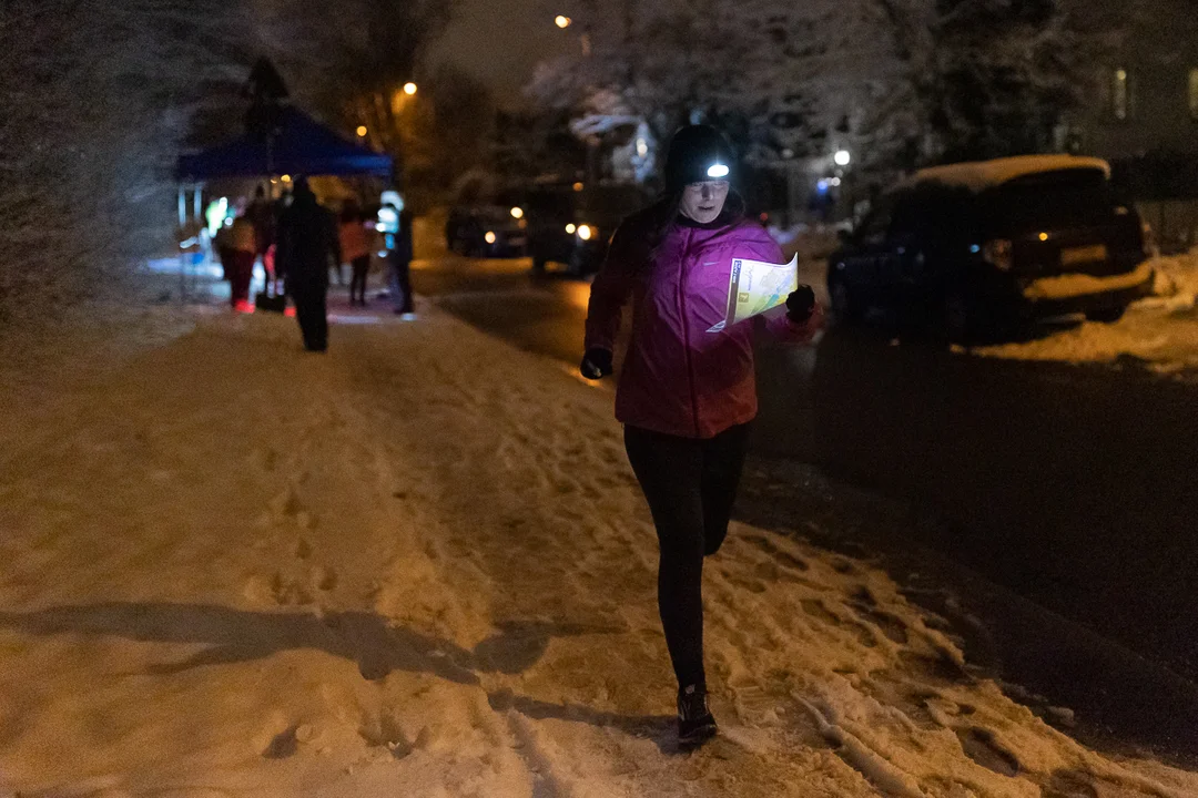 Bieg na orientację Łódź - 9.03.