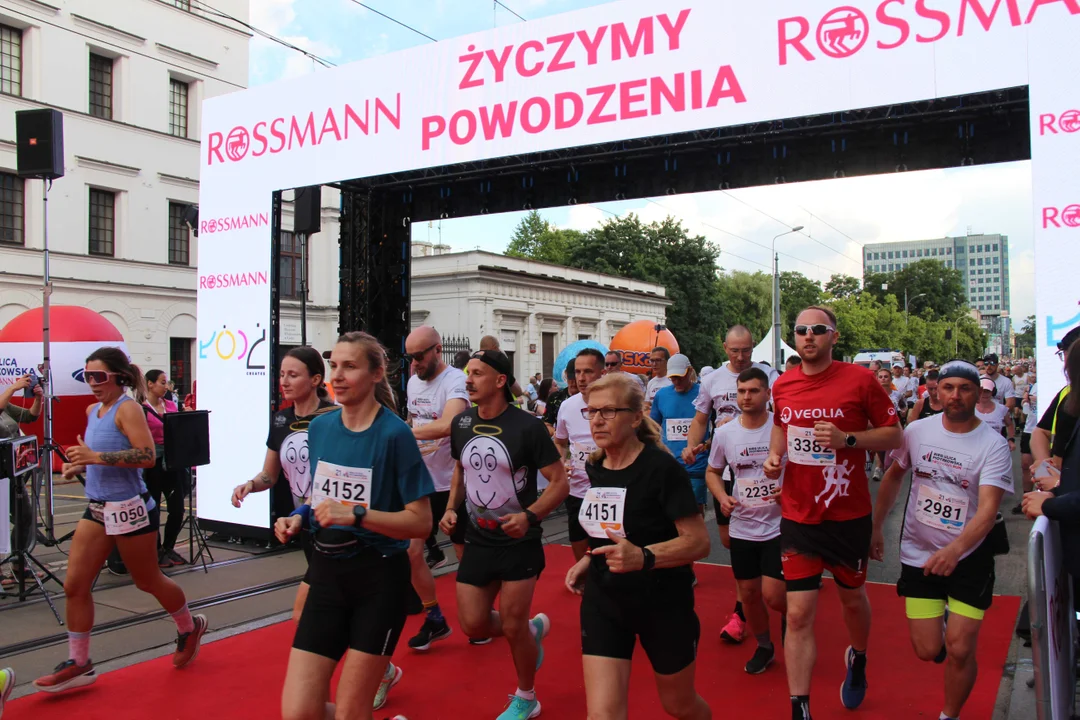 21. Bieg Ulicą Piotrkowską Rossmann Run w Łodzi