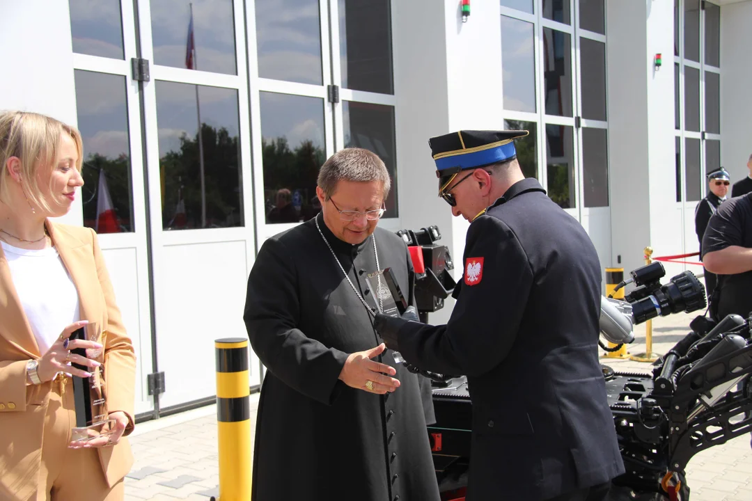 Nowa strażnica przy ul. Przybyszewskiego w Łodzi