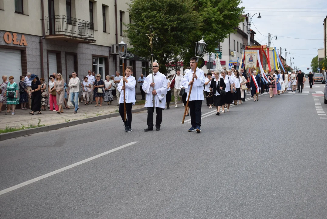 procesja Bożego Ciała w parafii Matki Bożej Dobrej Rady w Zgierzu