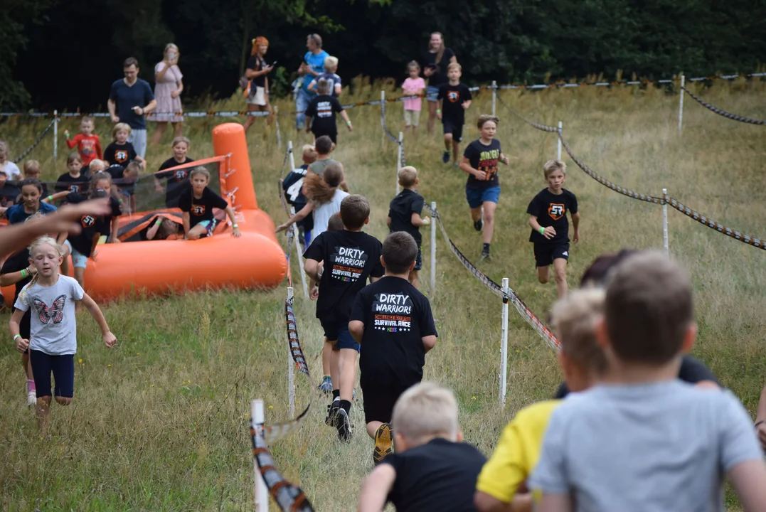 Survival Race Kids Łódź  w Parku Julianowskim