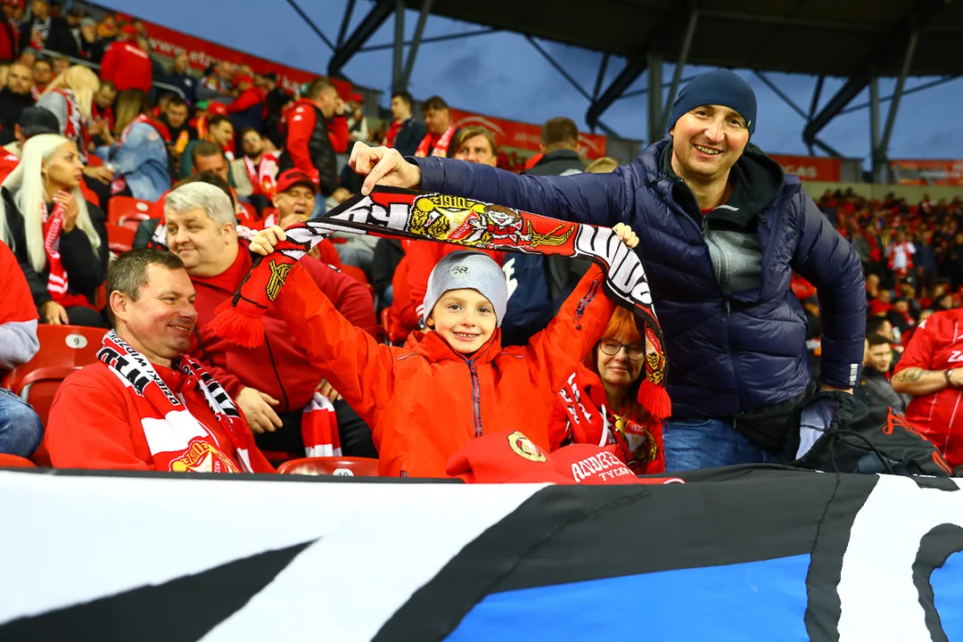 Kibice Widzewa jak zwykle dopisali. Zobacz zdjęcia!